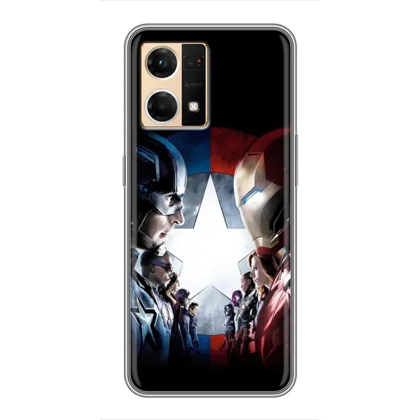 Чохол з принтом «Марвел стайл» для OPPO Reno7 4G Чохол з принтом «Марвел стайл» для OPPO Reno7 4G