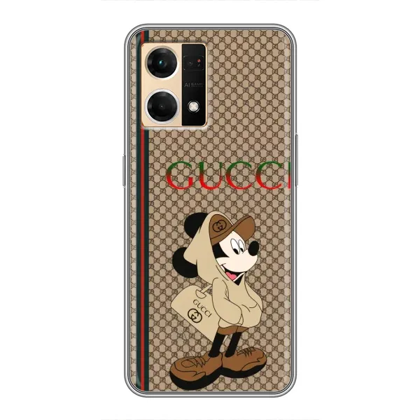 Чехол с принтом «Mickey GUCCI» для OPPO Reno7 4G Чехол с принтом «Mickey GUCCI» для OPPO Reno7 4G