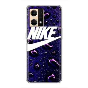 Чохол з принтом «Найк принт» для OPPO Reno7 4G