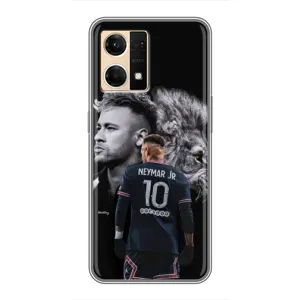 Чохол Неймар для Oppo Reno7 4G (AlphaPrint) (Неймар Лев)