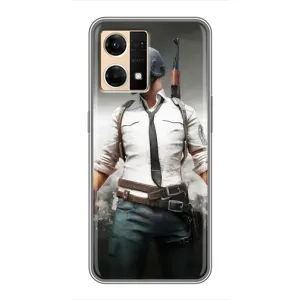 Чеjхол PUBG для OPPO Reno7 4G (AlphaPrint)