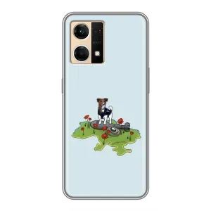 Чехлы с картинкой собаки Патрон для Oppo Reno7 4G (AlphaPrint) (Сапер Пес)