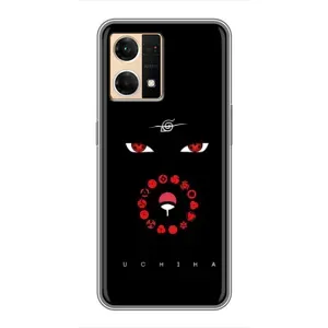 Чохол з принтом «очі Ітачі» для OPPO Reno7 4G