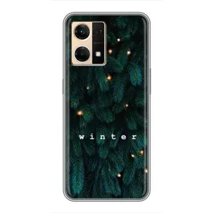 Новорічні, Святкові Чохли для Oppo Reno7 4G - 2024 год (Winter)