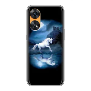 Чохол для OPPO Reno 8Т - (Єдинорожки - Новинки) (AlphaPrint) (Єдиноріг)