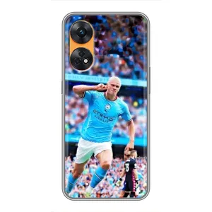 Чохли з футболістом Ерлінг Холанд для Oppo Reno 8T (AlphaPrint) (фанати Холанда)