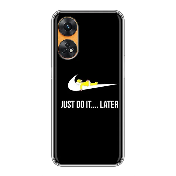 Чохол з принтом «Гомер Later» для OPPO Reno 8T