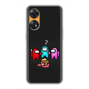 Чохли Амонг Ас для Oppo Reno 8T (AlphaPrint) (Імпостер)
