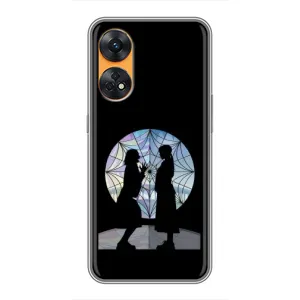 Чехлы Венсдей на Oppo Reno 8T Уэнсдей (AlphaPrint) (комната Уэнздей)