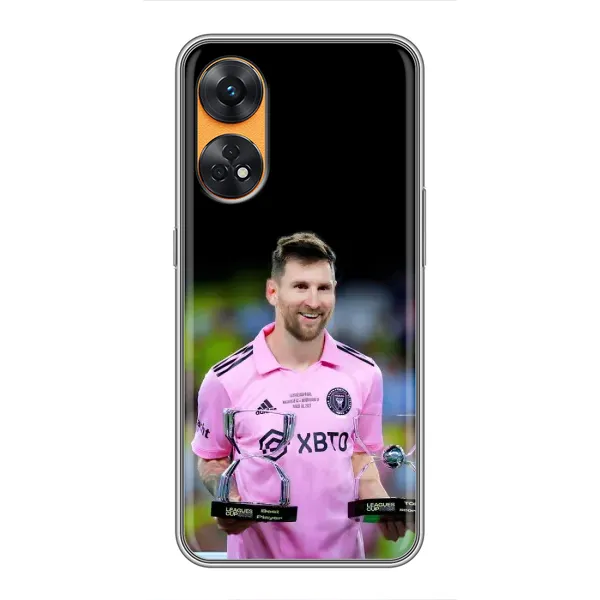 Чехол с принтом «Кубки Месси» для OPPO Reno 8T Чехол с принтом «Кубки Месси» для OPPO Reno 8T