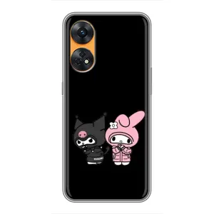 Чохол з кроликом Куромі на Oppo Reno 8T (Куромі і Мелоді)
