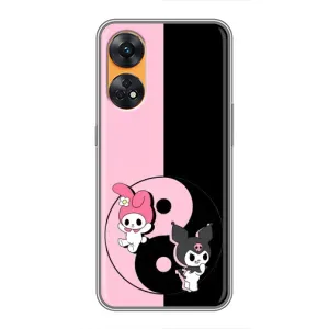 Чохол з кроликом Куромі на Oppo Reno 8T (Куромі Інь Янь)