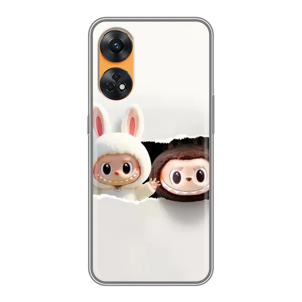 Чохол з принтом «Лабубу» для OPPO Reno 8T Чохол з принтом «Лабубу» для OPPO Reno 8T