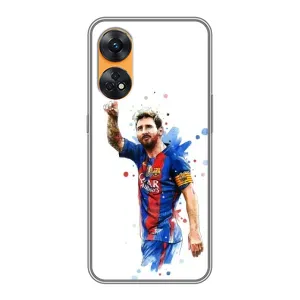 Чохли Мессі для Oppo Reno 8T (AlphaPrint) (Лео Мессі)