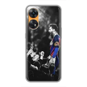 Чохли Мессі для Oppo Reno 8T (AlphaPrint) (Lionel Messi)