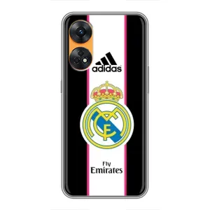 Чехол для Oppo Reno 8T с принтом Реал Мадрид (Лого Real Madrid)