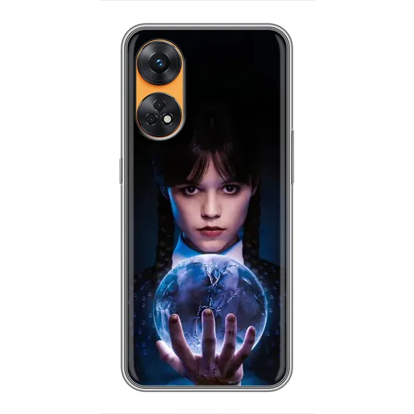 Чехол с принтом «Магическая сфера Уэнздей» для OPPO Reno 8T Чехол с принтом «Магическая сфера Уэнздей» для OPPO Reno 8T