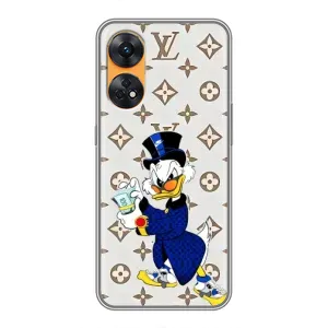 Чехлы для Oppo Reno 8T - Скрудж МакДак Louis Vuitton (PREMIUMPrint) (Макдак на стиле)
