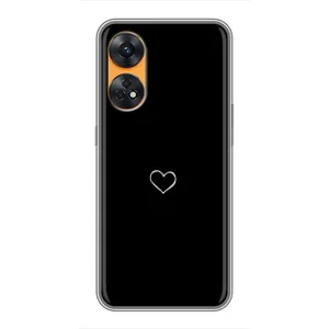 Чехлы для любимой на OPPO Reno 8Т (VPrint) (Маленьке сердечко)