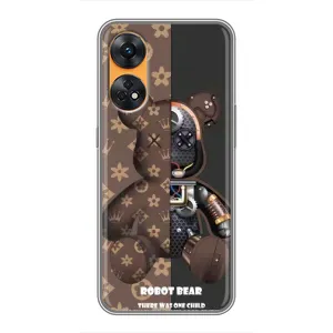 Крутые Чехлы Луи Виттон для Oppo Reno 8T (AlphaPrint) (Медведь Луи Витон)
