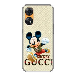 Чохол Disney Mouse Oppo Reno 8T (PREMIUMPrint) (Mikki Gucci)