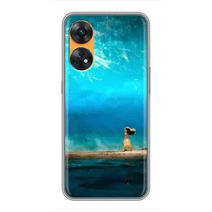 Чехол с мультфильмом Моана Oppo Reno 8T (Океан Моана)