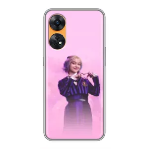 Чехол с дизайном Венздей 2 на Oppo Reno 8T (Яркая Энид Уэнздей)
