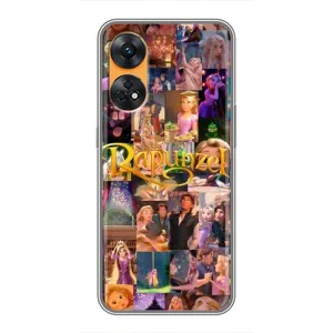 Чехол Рапунцель для Oppo Reno 8T (Коллаж Рапунцель)