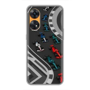 Чехол Формула1 на Oppo Reno 8T (Трасса Ф1)