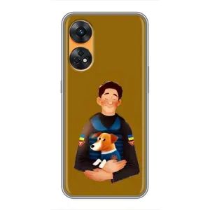 Чехлы с картинкой собаки Патрон для Oppo Reno 8T (AlphaPrint) (ЗСУ Патрон)