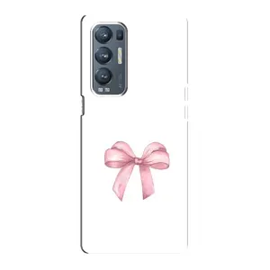 Чохол з бантиками на ОPPO Reno5 Pro Plus (5G) (Бант дизайн)