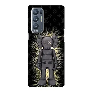 Чохли для Oppo Reno5 Pro Plus 5G - Bearbrick Louis Vuitton (PREMIUMPrint) (Bearbrick LV)