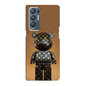Чохли для Oppo Reno5 Pro Plus 5G - Bearbrick Louis Vuitton (PREMIUMPrint) (Bearbrick)