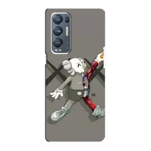 Чохли для Oppo Reno5 Pro Plus 5G - Bearbrick Louis Vuitton (PREMIUMPrint) (Беарбрік Джордан)