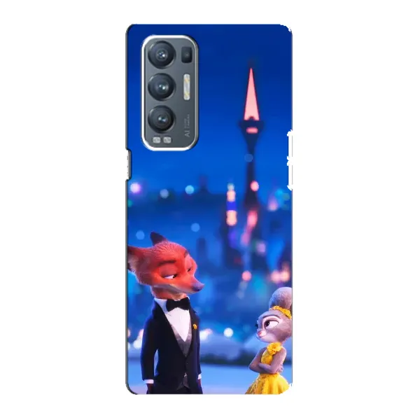Чехол с принтом «Романтический вечер Зверополис» для OPPO Reno5 Pro Plus (5G) Чехол с принтом «Романтический вечер Зверополис» для OPPO Reno5 Pro Plus (5G)
