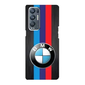 Чохол для ОPPO Reno5 Pro Plus (5G) - з принтом БМВ (AlphaPrint) (Лого BMW)