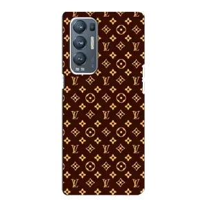 Чохли Луі Вітон для Oppo Reno5 Pro Plus 5G (AlphaPrint - LOUIS VUITTON) (лого LOUIS VUITTON)