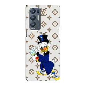 Чехлы для Oppo Reno5 Pro Plus 5G - Скрудж МакДак Louis Vuitton (PREMIUMPrint) (Макдак на стиле)