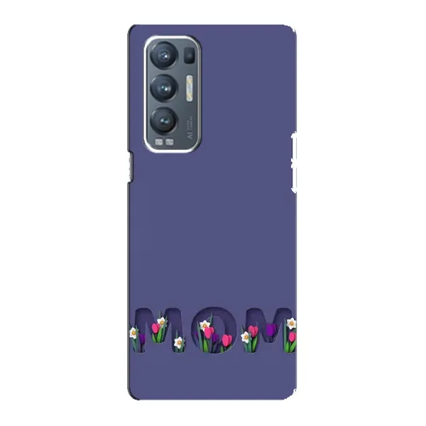 Чехол с принтом «Мама в цветах» для OPPO Reno5 Pro Plus (5G)