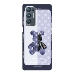 Круті Чохли Луі Віттон для Oppo Reno5 Pro Plus 5G (AlphaPrint) (Медведик LV)