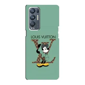 Чохли Луі Вітон для Oppo Reno5 Pro Plus 5G (AlphaPrint - LOUIS VUITTON) (Міккі Маус LV)