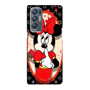 Чохол Disney Mouse Oppo Reno5 Pro Plus 5G (PREMIUMPrint) (Мінні Маус ЛВ)