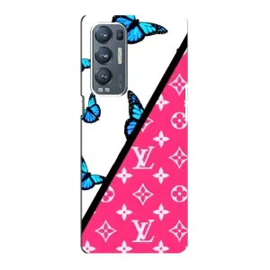 Бренднові Чохли для Oppo Reno5 Pro Plus 5G - (PREMIUMPrint) (Мода LV)