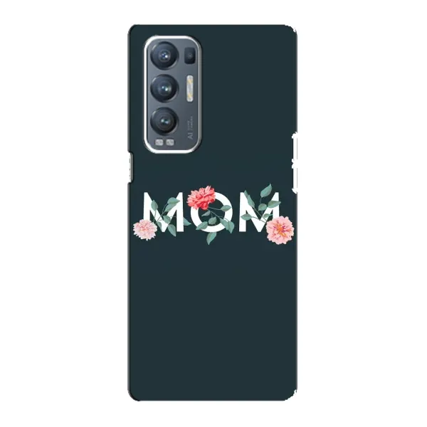Чехол с принтом «Mom дизайн» для OPPO Reno5 Pro Plus (5G)
