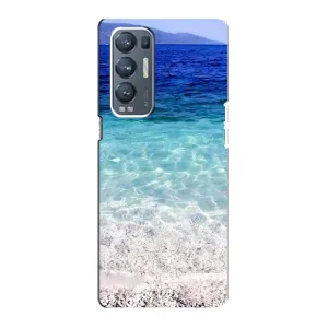 Силиконовый чехол с КАРТИНКАМИ лето для Oppo Reno5 Pro Plus 5G (AlphaPrint) (Море)