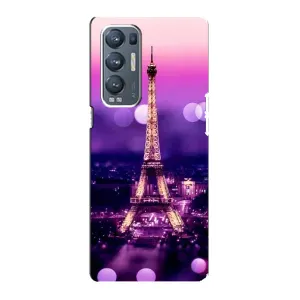 Чохол Ейфелева Вежа Oppo Reno5 Pro Plus 5G - (AlphaPrint) (Париж Башня)