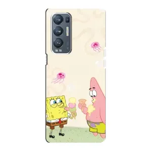 Чохол Губка Боб для ОPPO Reno5 Pro Plus (5G) (Патрік і Боб)
