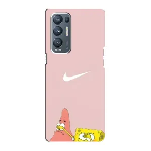 Чохол Губка Боб для ОPPO Reno5 Pro Plus (5G) (Патрік і Губка)