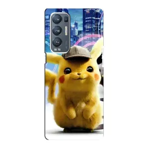 Чохол з Пікачу на Oppo Reno5 Pro Plus 5G (Пікачу в місті)