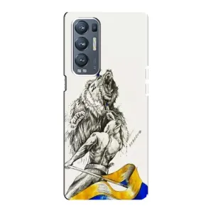 Чохли (Доброго вечора, ми за України) для ОPPO Reno5 Pro Plus (5G) (AlphaPrint) (Перемога)